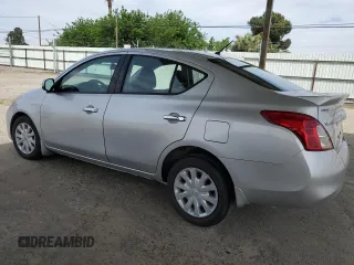 2014 Nissan Versa SV with VIN 3N1CN7AP3EL811825, listed as a Copart auction lot 54076465 with 120,640 mi miles and Salvage Title. Bid and sale history available at carsss.com. Image 2.