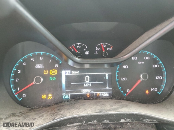 2016 Chevrolet Colorado 2WD Z71 with VIN 1GCGSDE37G1296013, listed as a Copart auction lot 48320865 with 152,757 mi miles and Salvage Title. Bid and sale history available at carsss.com. Image 9.