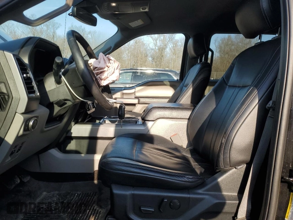 2020 Ford F-150 XL with VIN 1FTEW1EP8LFC00965, listed as a Copart auction lot 42652045 with 92,000 mi miles and Salvage Title. Bid and sale history available at carsss.com. Image 7.