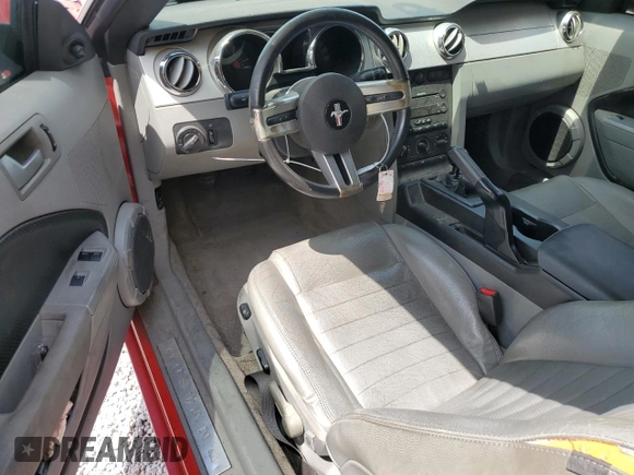 2007 Ford Mustang GT Deluxe with VIN 1ZVHT85H675346717, listed as a Copart auction lot 54911565 with 194,020 mi miles and Salvage title. Bid and sale history available at DreamBid. Image 8.