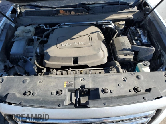 2015 GMC Canyon 4WD SLE with VIN 1GTH6BE33F1219781, listed as a Copart auction lot 44697495 with 0 mi miles and Salvage Title. Bid and sale history available at carsss.com. Image 11.