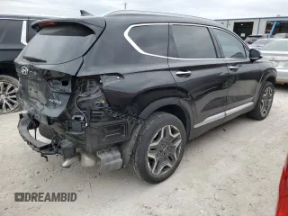 2021 Hyundai Santa Fe Hybrid SEL Premium with VIN KM8S3DA1XMU013315, listed as a Copart auction lot 51884344 with 30,408 mi miles and Salvage Title. Bid and sale history available at carsss.com. Image 3.