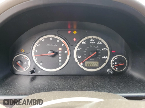 2005 Honda CR-V LX with VIN JHLRD68545C010716, listed as a Copart auction lot 53145835 with 300,350 mi miles and Salvage Title. Bid and sale history available at DreamBid. Image 9.