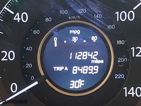 2015 Honda CR-V EX with VIN 3CZRM3H57FG706605, listed as a IAAI auction lot 41233942 with 112,842 mi miles. Bid and sale history available at carsss.com. Image 16.