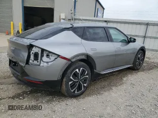 2024 Kia EV6 Wind with VIN KNDC34LA4R5614078, listed as a Copart auction lot 50557345 with 38,553 mi miles and Clean Title. Bid and sale history available at carsss.com. Image 3.