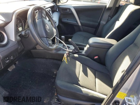 2016 Toyota RAV4 LE with VIN 2T3BFREV4GW451616, listed as a Copart auction lot 50143575 with 128,034 mi miles and Salvage Title. Bid and sale history available at DreamBid. Image 7.