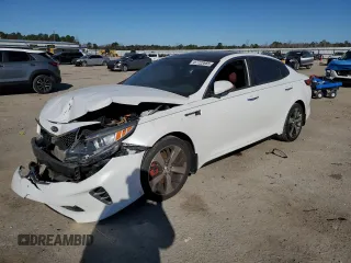 2016 Kia Optima SX Turbo with VIN 5XXGW4L22GG014136, listed as a Copart auction lot 87722665 with Not Provided miles and Salvage Title. Bid and sale history available at carsss.com. Image 1.