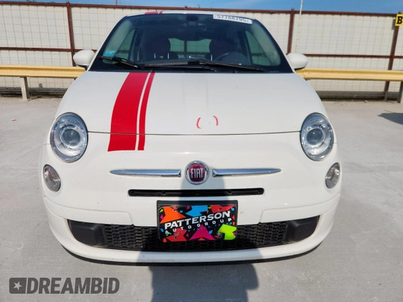 2017 FIAT 500 Pop with VIN 3C3CFFKR8HT561267, listed as a Copart auction lot 57788795 with 35,766 mi miles and Salvage title. Bid and sale history available at DreamBid. Image 5.