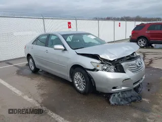 2009 Toyota Camry LE with VIN 4T1BK46K39U581157, listed as a IAAI auction lot 41827143 with 107,664 mi miles. Bid and sale history available at carsss.com. Image 1.