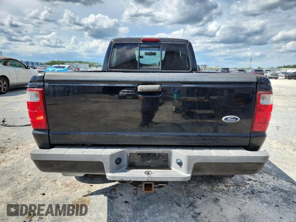 2004 Ford Ranger XL with VIN 1FTYR10U24TA20272, listed as a Copart auction lot 63594485 with 187,837 mi miles and Salvage title. Bid and sale history available at DreamBid. Image 6.
