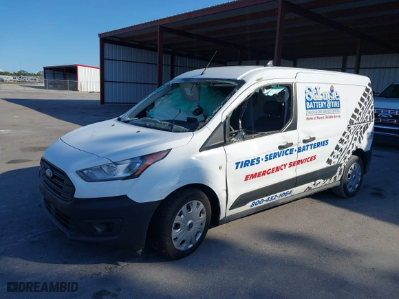 2021 Ford Transit Connect Van XL with VIN NM0LS7E23M1505652, listed as a IAAI auction lot 41542308 with 30,062 mi miles. Bid and sale history available at carsss.com. Image 20.