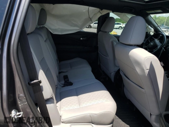 2021 Honda Passport EX-L with VIN 5FNYF8H54MB002017, listed as a Copart auction lot 59850975 with 54,275 mi miles and Salvage title. Bid and sale history available at DreamBid. Image 10.