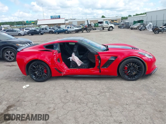 2018 Chevrolet Corvette Z06 2LZ with VIN 1G1YS2D60J5600795, listed as a IAAI auction lot 42217399 with 17,427 mi miles and . Bid and sale history available at DreamBid. Image 14.