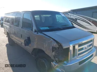 2010 Ford Econoline Passenger XL with VIN 1FBSS3BL7ADA29540, listed as a IAAI auction lot 41022591 with 208,662 mi miles. Bid and sale history available at carsss.com. Image 1.