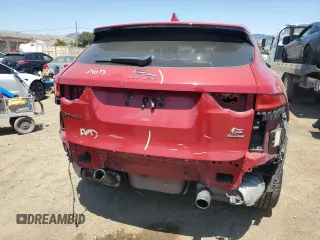 2017 Jaguar F-Pace S with VIN SADCM2BV1HA098388, listed as a Copart auction lot 60982615 with 151,310 mi miles and Salvage title. Bid and sale history available at DreamBid. Image 6.