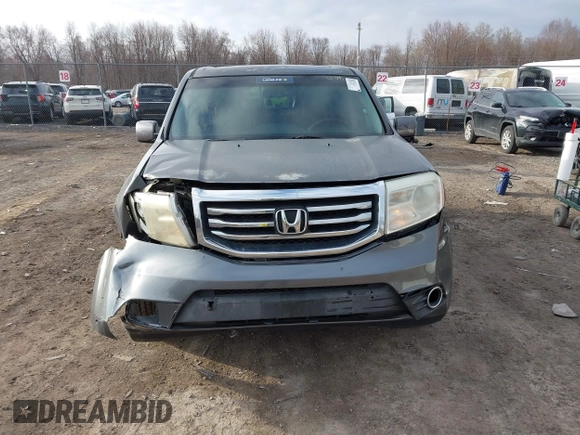 2012 Honda Pilot EX-L with VIN 5FNYF4H50CB074243, listed as a IAAI auction lot 41881319 with 167,727 mi miles and . Bid and sale history available at DreamBid. Image 6.