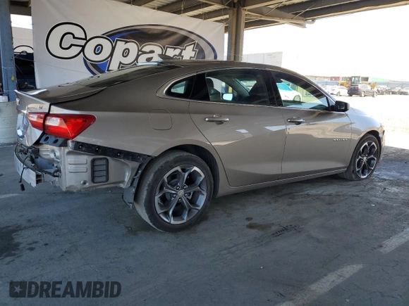 2024 Chevrolet Malibu LT with VIN 1G1ZD5ST4RF208577, listed as a Copart auction lot 56566065 with 25,994 mi miles and Clean Title. Bid and sale history available at DreamBid. Image 3.