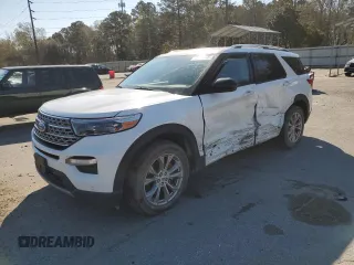 2022 Ford Explorer Limited with VIN 1FMSK8FH6NGA51396, listed as a Copart auction lot 49385665 with 42,911 mi miles and Salvage Title. Bid and sale history available at carsss.com. Image 1.