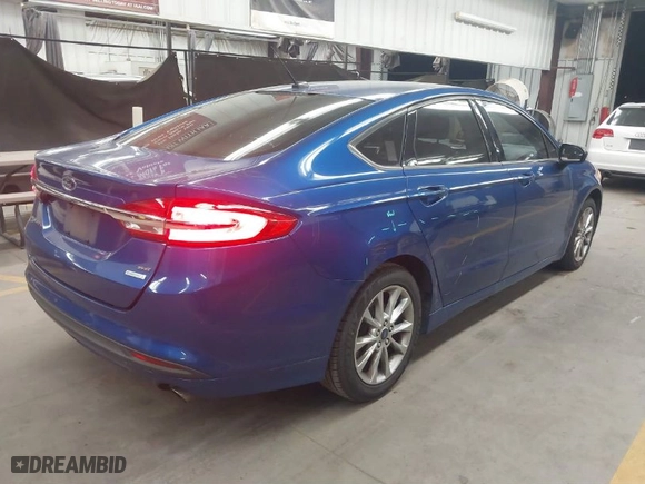 2017 Ford Fusion SE with VIN 3FA6P0HD2HR267087, listed as a IAAI auction lot 41846632 with 119,821 mi miles. Bid and sale history available at carsss.com. Image 4.