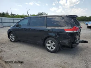2014 Toyota Sienna L with VIN 5TDZK3DC3ES514520, listed as a Copart auction lot 52205295 with 71,402 mi miles and Salvage Title. Bid and sale history available at carsss.com. Image 2.