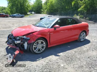 2018 Audi A3 Cabriolet Premium Plus z VIN WAUY8LFF8J1064577, wystawiony jako Copart lot #57162315 z przebiegiem 103 220 mil mil oraz Szkoda całkowita • Salvage title. Historia ofert i sprzedaży dostępna na DreamBid. Obrazek 1.