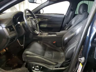 2017 Jaguar XF S with VIN SAJBG4BV1HCY37243, listed as a Copart auction lot 42147675 with 92,250 mi miles and Salvage Title. Bid and sale history available at carsss.com. Image 7.