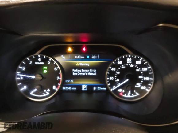 2017 Nissan Maxima SV with VIN 1N4AA6AP4HC444367, listed as a IAAI auction lot 41344091 with 172,346 mi miles and . Bid and sale history available at DreamBid. Image 7.