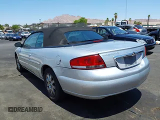 2004 Chrysler Sebring Limited z VIN 1C3EL65R94N150421, wystawiony jako IAAI lot #42614705 z przebiegiem 75 610 mil mil oraz . Historia ofert i sprzedaży dostępna na DreamBid. Obrazek 3.