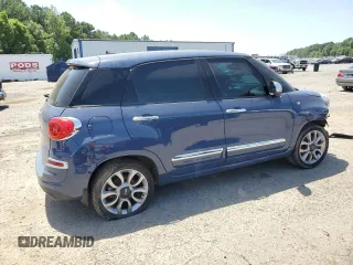 2018 FIAT 500L Lounge with VIN ZFBCFACH5JZ041498, listed as a Copart auction lot 65584135 with 114,632 mi miles and Salvage title. Bid and sale history available at DreamBid. Image 3.