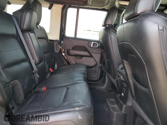 2021 Jeep Wrangler Unlimited Sahara с VIN 1C4HJXEG5MW731203, выставлен на аукционе Copart как лот 58005355 с пробегом 57 559 миль миль и Списание • Salvage title. История ставок и продаж доступна на DreamBid. Изображение 11.