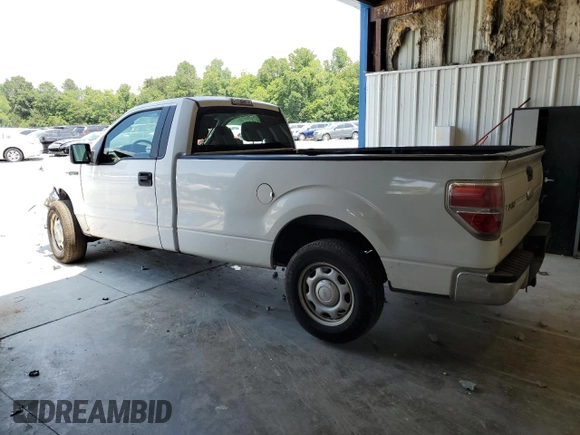 2012 Ford F-150 XL with VIN 1FTNF1CF9CKD27242, listed as a Copart auction lot 62665505 with 202,023 mi miles and Salvage title. Bid and sale history available at DreamBid. Image 2.
