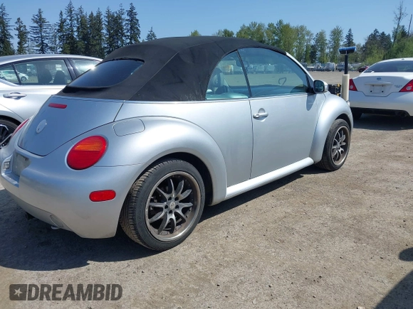 2003 Volkswagen Beetle GLS with VIN 3VWCK21YX3M303714, listed as a IAAI auction lot 42098719 with 174,152 mi miles and . Bid and sale history available at DreamBid. Image 4.