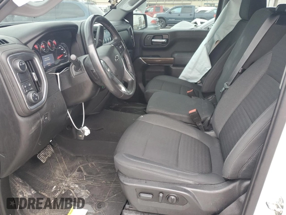 2021 Chevrolet Silverado 1500 RST with VIN 1GCPWDED7MZ414619, listed as a Copart auction lot 41776115 with 51,188 mi miles and Salvage Title. Bid and sale history available at carsss.com. Image 7.