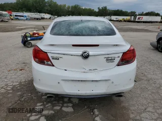 2011 Buick Regal CXL Turbo TO3 with VIN W04GX5GV7B1109653, listed as a Copart auction lot 73041834 with 0 mi miles and Clean Title. Bid and sale history available at carsss.com. Image 6.