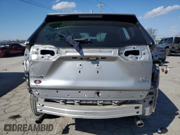 2021 Toyota RAV4 Hybrid LE with VIN 2T3M6RFV2MW013499, listed as a Copart auction lot 50234635 with 49,114 mi miles and Salvage Title. Bid and sale history available at carsss.com. Image 6.