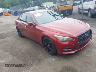 2014 Infiniti Q50 z VIN JN1BV7AP4EM685217, wystawiony jako IAAI lot #42716244 z przebiegiem 80 906 mil mil oraz . Historia ofert i sprzedaży dostępna na DreamBid. Obrazek 1.