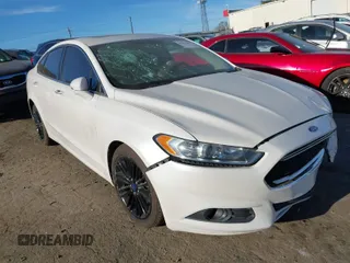 2014 Ford Fusion SE with VIN 3FA6P0HD5ER386781, listed as a IAAI auction lot 41814103 with 62,142 mi miles. Bid and sale history available at carsss.com. Image 1.