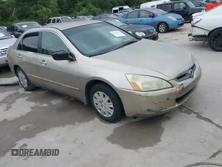 2003 Honda Accord LX z VIN 3HGCM56383G710586, wystawiony jako IAAI lot #42422604 z przebiegiem 282 044 mil mil oraz . Historia ofert i sprzedaży dostępna na DreamBid. Obrazek 1.