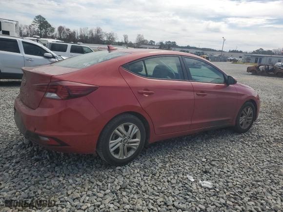 2019 Hyundai Elantra SEL with VIN 5NPD84LF5KH418416, listed as a Copart auction lot 47693635 with 131,399 mi miles and Salvage Title. Bid and sale history available at carsss.com. Image 3.