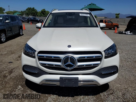 2020 Mercedes-Benz GLS with VIN 4JGFF5KE4LA134647, listed as a Copart auction lot 65257493 with 56,189 mi miles. Bid and sale history available at carsss.com. Image 5.