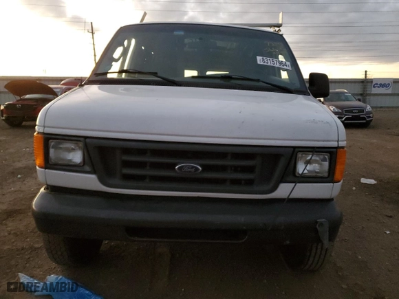 2006 Ford Econoline Cargo Van with VIN 1FTNE24W66HB17805, listed as a Copart auction lot 83157964 with 108,337 mi miles and Salvage Title. Bid and sale history available at carsss.com. Image 5.