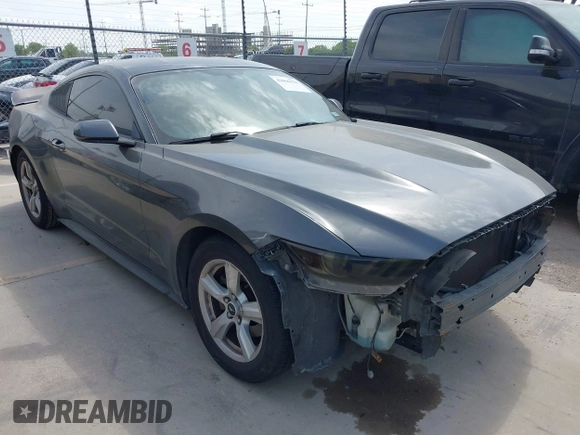 2015 Ford Mustang V6 with VIN 1FA6P8AM6F5369629, listed as a IAAI auction lot 42056978 with 111,083 mi miles and . Bid and sale history available at DreamBid. Image 1.