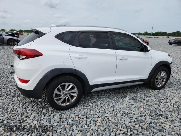2018 Hyundai Tucson SEL Plus z VIN KM8J33A41JU670631, wystawiony jako Copart lot #59887105 z przebiegiem 133 012 mil mil oraz Szkoda całkowita • Salvage title. Historia ofert i sprzedaży dostępna na DreamBid. Obrazek 3.