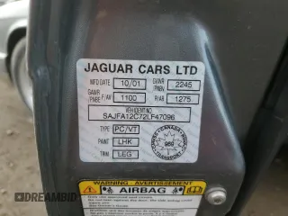 2002 Jaguar XJ with VIN SAJFA12C72LF47096, listed as a Copart auction lot 79412794 with 287,060 mi miles and Clean Title. Bid and sale history available at DreamBid. Image 12.