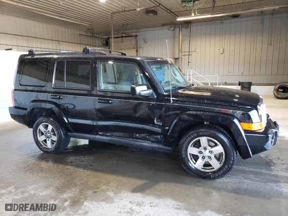 2008 Jeep Commander Sport with VIN 1J8HG48N18C164656, listed as a Copart auction lot 73391284 with 227,416 mi miles and Salvage Title. Bid and sale history available at carsss.com. Image 4.
