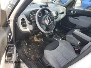 2014 FIAT 500L Easy with VIN ZFBCFABH9EZ028597, listed as a Copart auction lot 83675924 with 102,223 mi miles and Salvage Title. Bid and sale history available at carsss.com. Image 8.