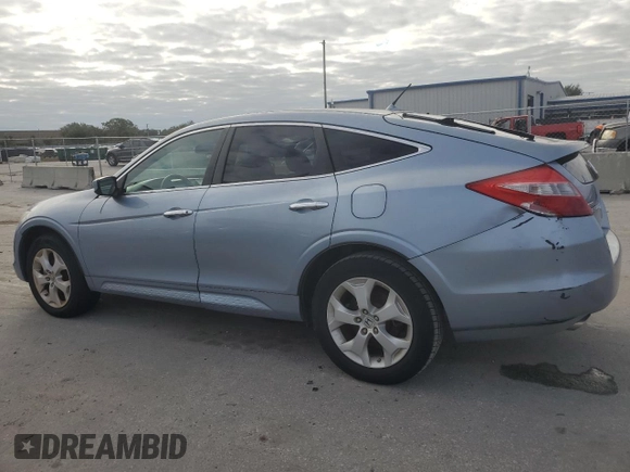 2010 Honda Accord Crosstour EX-L with VIN 5J6TF1H57AL010424, listed as a Copart auction lot 80984124 with 99,845 mi miles and Clean Title. Bid and sale history available at carsss.com. Image 2.