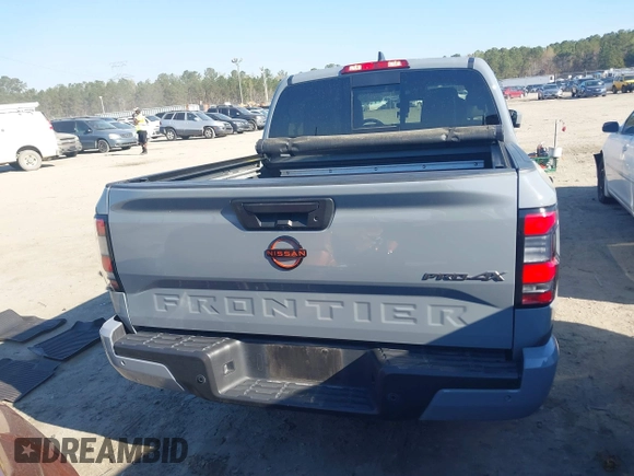 2023 Nissan Frontier Pro-4X with VIN 1N6ED1EK7PN604374, listed as a IAAI auction lot 41828936 with 60,452 mi miles and . Bid and sale history available at DreamBid. Image 16.