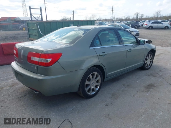 2008 Lincoln MKZ with VIN 3LNHM26T88R653977, listed as a IAAI auction lot 41922309 with 125,240 mi miles and . Bid and sale history available at DreamBid. Image 4.