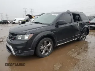 2015 Dodge Journey Crossroad with VIN 3C4PDCGB5FT584144, listed as a Copart auction lot 47767335 with 124,670 mi miles and Salvage Title. Bid and sale history available at DreamBid. Image 1.